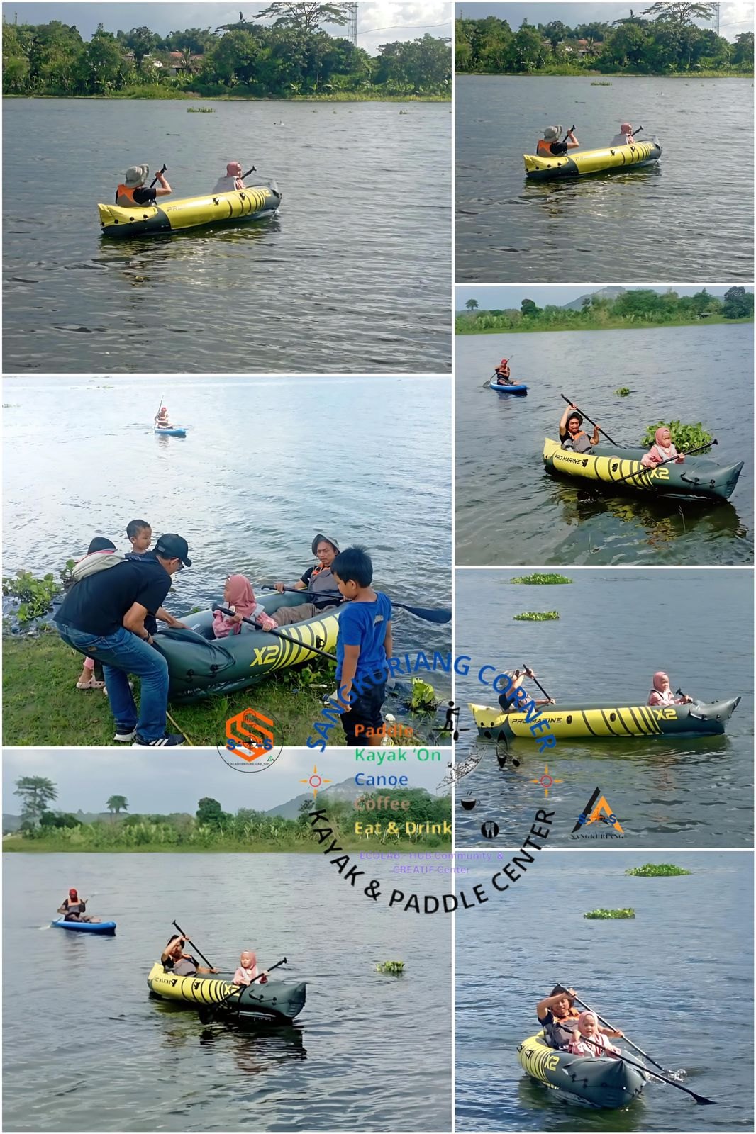 Banana boat dan aktivitas air grup