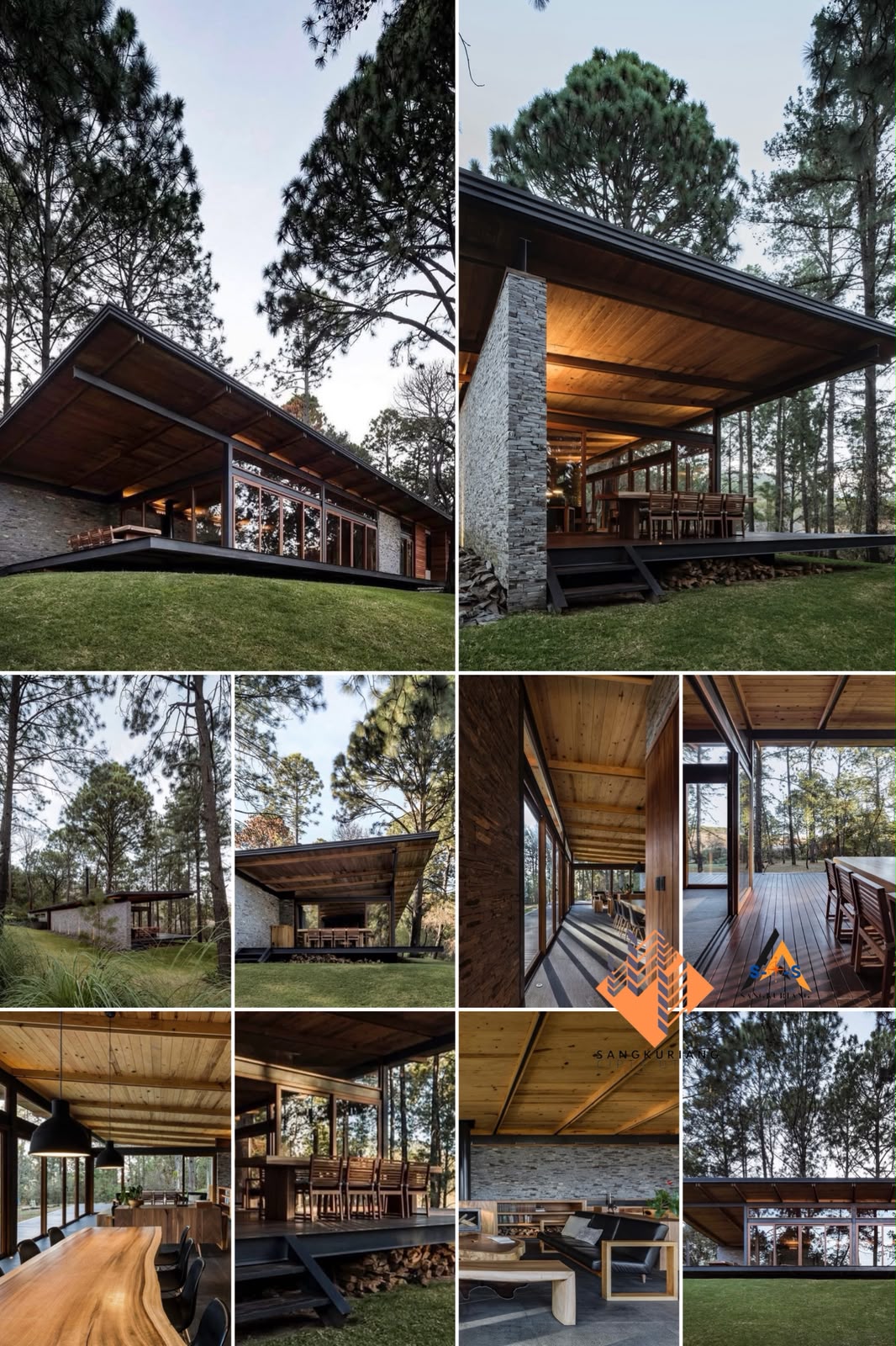 Pavilion & deck kayu